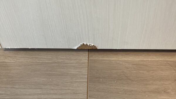ペットによる建具の傷・剥がれ補修/東京都小平市/リペア