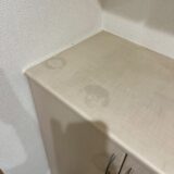 シューズボックス天板のシミ補修/東京都東村山市/リペア